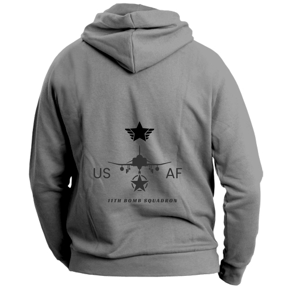Felpa Unisex con Cappuccio USAF - Stile Militare A.M Vesta