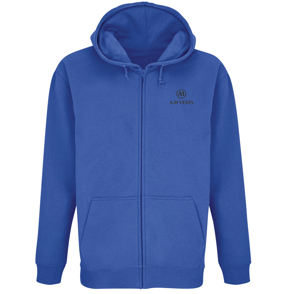 Felpa Premium con Cappuccio e Zip Unisex - A.M Vesta
